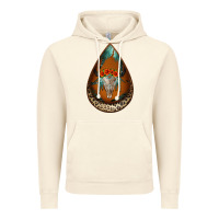 Vintage Artic leopard bullskull teardrop earrings Vintage Hoodie - Jasminsmagicworld
