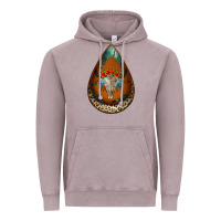 Vintage Zinc leopard bullskull teardrop earrings Vintage Hoodie - Jasminsmagicworld