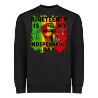 Black juneteenth is my independence day cowgirl Heavyweight Sweatshirt - CowGirlArtShop