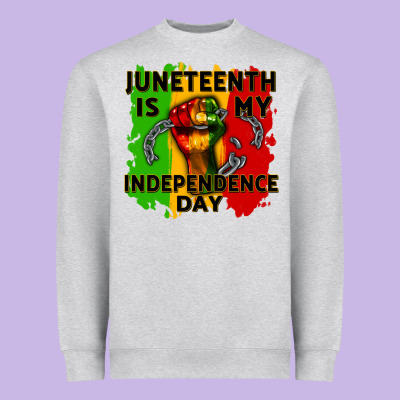 Juneteenth Is My Independence Day Cowgirl Heavyweight Sweatshirt Designed By Cowgirlartshop