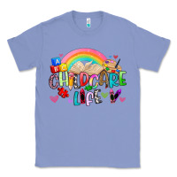 Colony Blue childcare life Classic Tee - Artiststas