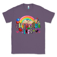 Lavender childcare life Classic Tee - Artiststas