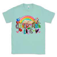 Seafoam childcare life Classic Tee - Artiststas