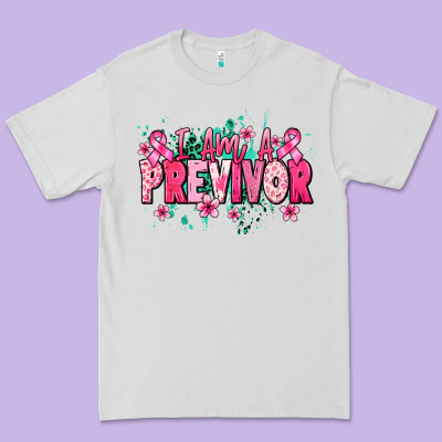 I Am A Previvor Premium Tee Designed By Nancycooperartshop