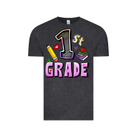 Vintage Black First Grade Vintage Tee - RanaPortraitStore