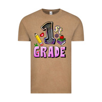 Vintage Coffee First Grade Vintage Tee - RanaPortraitStore