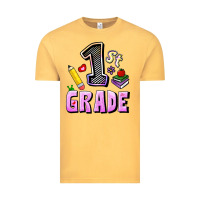 Vintage Mustard First Grade Vintage Tee - RanaPortraitStore