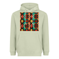 Matcha native american aztec seamless pattern Heavyweight Hoodie - BundleAndBundleShop