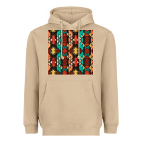 Mushroom native american aztec seamless pattern Heavyweight Hoodie - BundleAndBundleShop