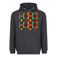 Native American Aztec Seamless Pattern Heavyweight Hoodie | Teevron
