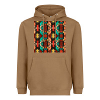Toasted Coconut native american aztec seamless pattern Heavyweight Hoodie - BundleAndBundleShop