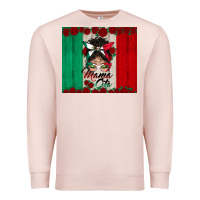 Pale Pink mexican messy bun mamacita Premium Sweatshirt - BundleAndBundleShop