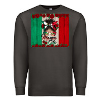 Smoke mexican messy bun mamacita Premium Sweatshirt - BundleAndBundleShop