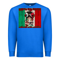 True Royal mexican messy bun mamacita Premium Sweatshirt - BundleAndBundleShop