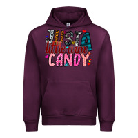 Mauve Wine Just A Little Arm Candy Urban Hoodie - SublimationCraftShop