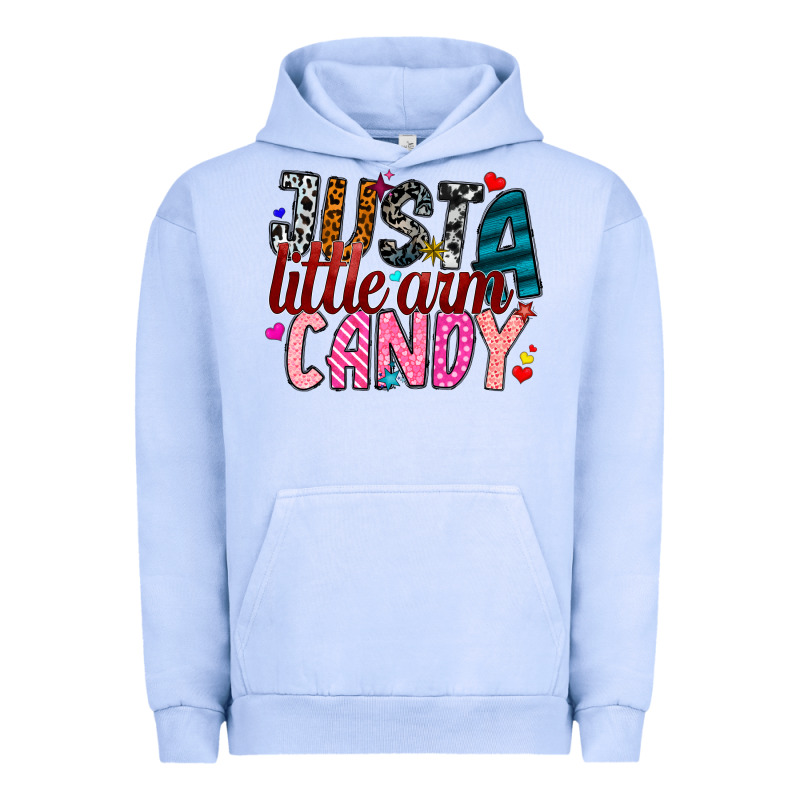 Just A Little Arm Candy Urban Hoodie by SublimationCraftShop | Teevron