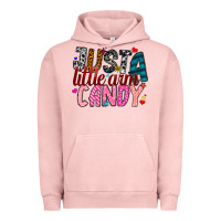 Pigment Salmon Just A Little Arm Candy Urban Hoodie - SublimationCraftShop