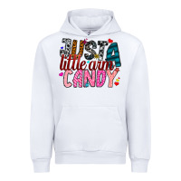 White Just A Little Arm Candy Urban Hoodie - SublimationCraftShop