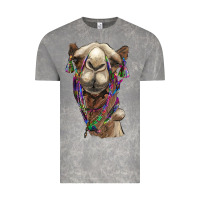 Cloud Rock tie dye camel Vintage Tee - BarkalooDesign