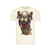 Vintage Arctic tie dye camel Vintage Tee - BarkalooDesign