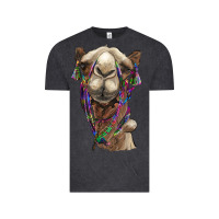 Vintage Black tie dye camel Vintage Tee - BarkalooDesign
