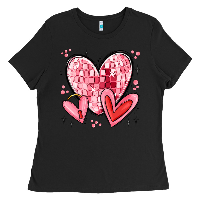 Valentines Hearts Ladies Tee by MaliasSmallBusiness | Teevron