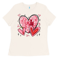 Bone valentines hearts Ladies Tee - MaliasSmallBusiness