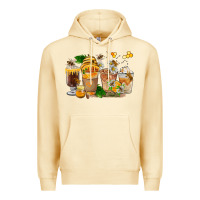 Pina Colada Honey Bee Coffee Cups Premium Hoodie - FaDigitalArtStudio