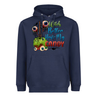 Navy witch better have my candy Heavyweight Hoodie - BundleAndBundleShop
