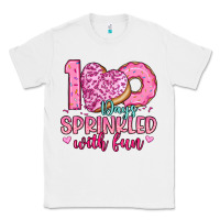 White 100 days sprinkled with fun Classic Tee - Artiststas
