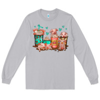 Moon Dust cute pigs coffee Long Sleeve Tee - Jasminsmagicworld