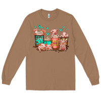 Toasted Coconut cute pigs coffee Long Sleeve Tee - Jasminsmagicworld