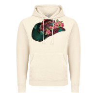 Vintage Artic leopard flowers cowboy hat Vintage Hoodie - Jasminsmagicworld