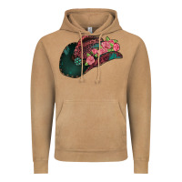 Vintage Camel leopard flowers cowboy hat Vintage Hoodie - Jasminsmagicworld