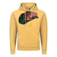 Vintage Mustard leopard flowers cowboy hat Vintage Hoodie - Jasminsmagicworld