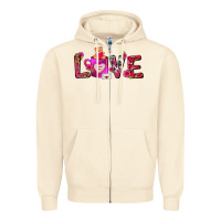 Sandshell Love Coffee Mug Valentines Day Zipper Hoodie - FaDigitalArtStudio