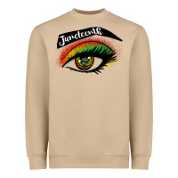 Mushroom juneteenth eyelash cowgirl Heavyweight Sweatshirt - CowGirlArtShop