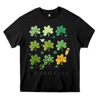 Black teacher st.patrick's Heavy Core Tee - MaliasSmallBusiness
