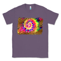 Lavender leopard, tie die backgraund Classic Tee - JahusDesignShop