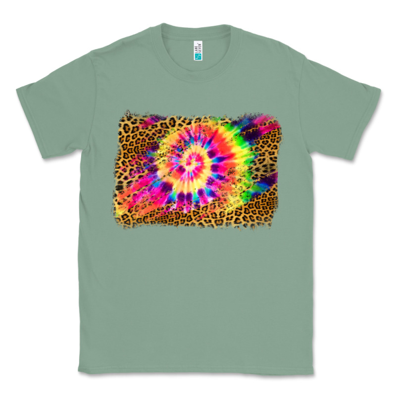 Leopard, Tie Die Backgraund Classic Tee by JahusDesignShop | Teevron