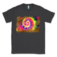 Smoke leopard, tie die backgraund Classic Tee - JahusDesignShop