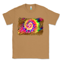 Toasted Coconut leopard, tie die backgraund Classic Tee - JahusDesignShop