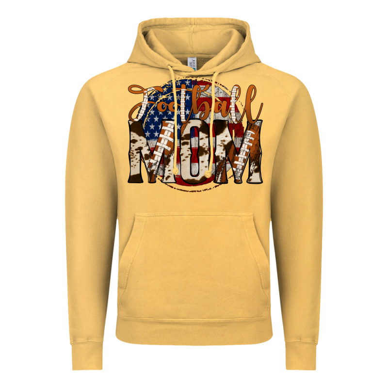 Football Mom Vintage Hoodie by Jasminsmagicworld | Teevron