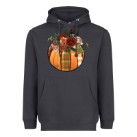 Smoke floral pumpkin Heavyweight Hoodie - BundleAndBundleShop