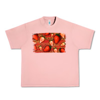 Salmon Strawberry Background Urban Heavy Tee - Bettercallsaul