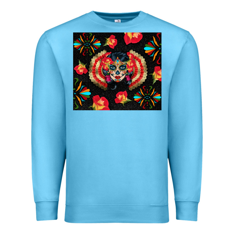 Sugar Skull Tumbler Premium Sweatshirt by BundleAndBundleShop | Teevron