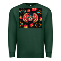 Sports Green sugar skull tumbler Premium Sweatshirt - BundleAndBundleShop