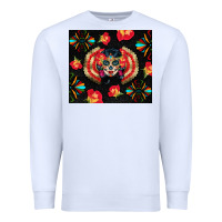 White sugar skull tumbler Premium Sweatshirt - BundleAndBundleShop