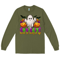 Army Green No Diggity 'Bout To Bag It Up Long Sleeve Tee - texasbilliewilder