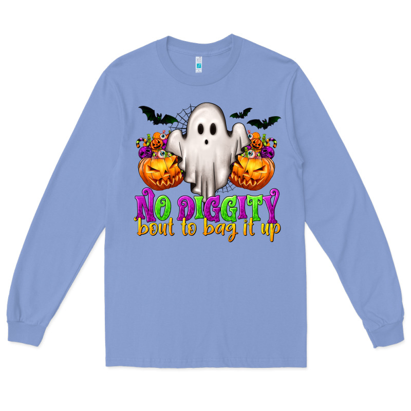 No Diggity 'bout To Bag It Up Long Sleeve Tee by texasbilliewilder | Teevron